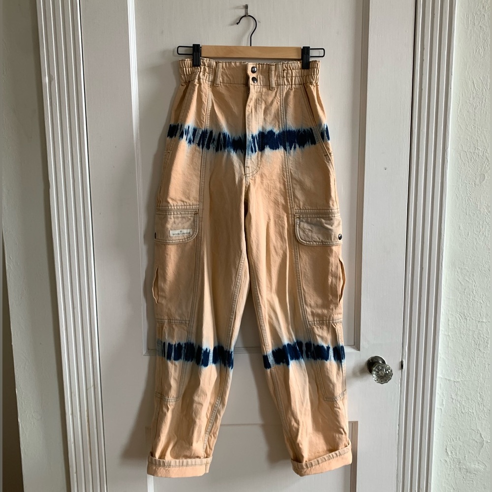 BDG Blaine Cargo Skate Pants Bleach Dyed